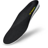 Semelle intérieure noire MYSOLE Special Stabilizer avec accents verts et blancs, taille 45.