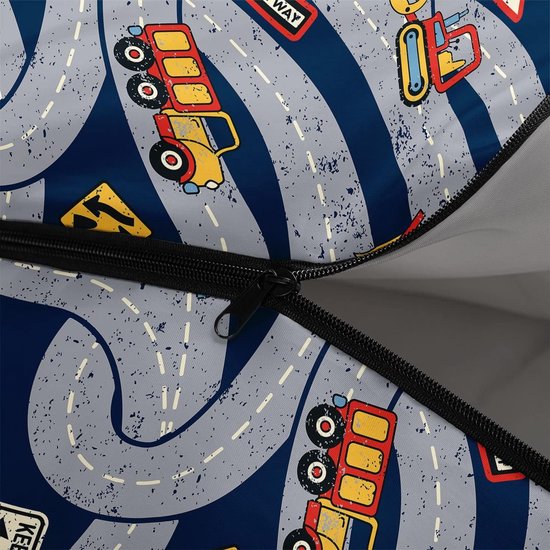 Warm en Waterdicht Mummyslaapzak voor Jongens en Meisjes, Ideaal voor Kamperen, Wandelen en Buitenactiviteiten met Compressiezak — afbeelding 5