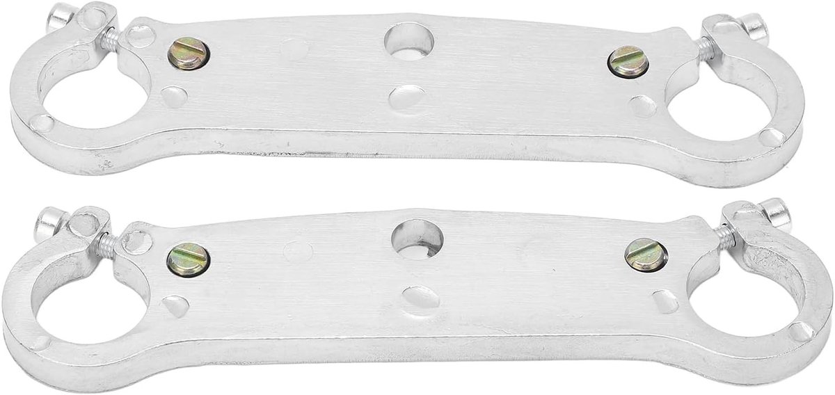 Front Forks 22mm/0.87in Set voor Verstelbare Drievoudige Boom Klem - Vervanging voor 47cc 49cc Mini Motorcross Fiets en Dirtbike Accessoires