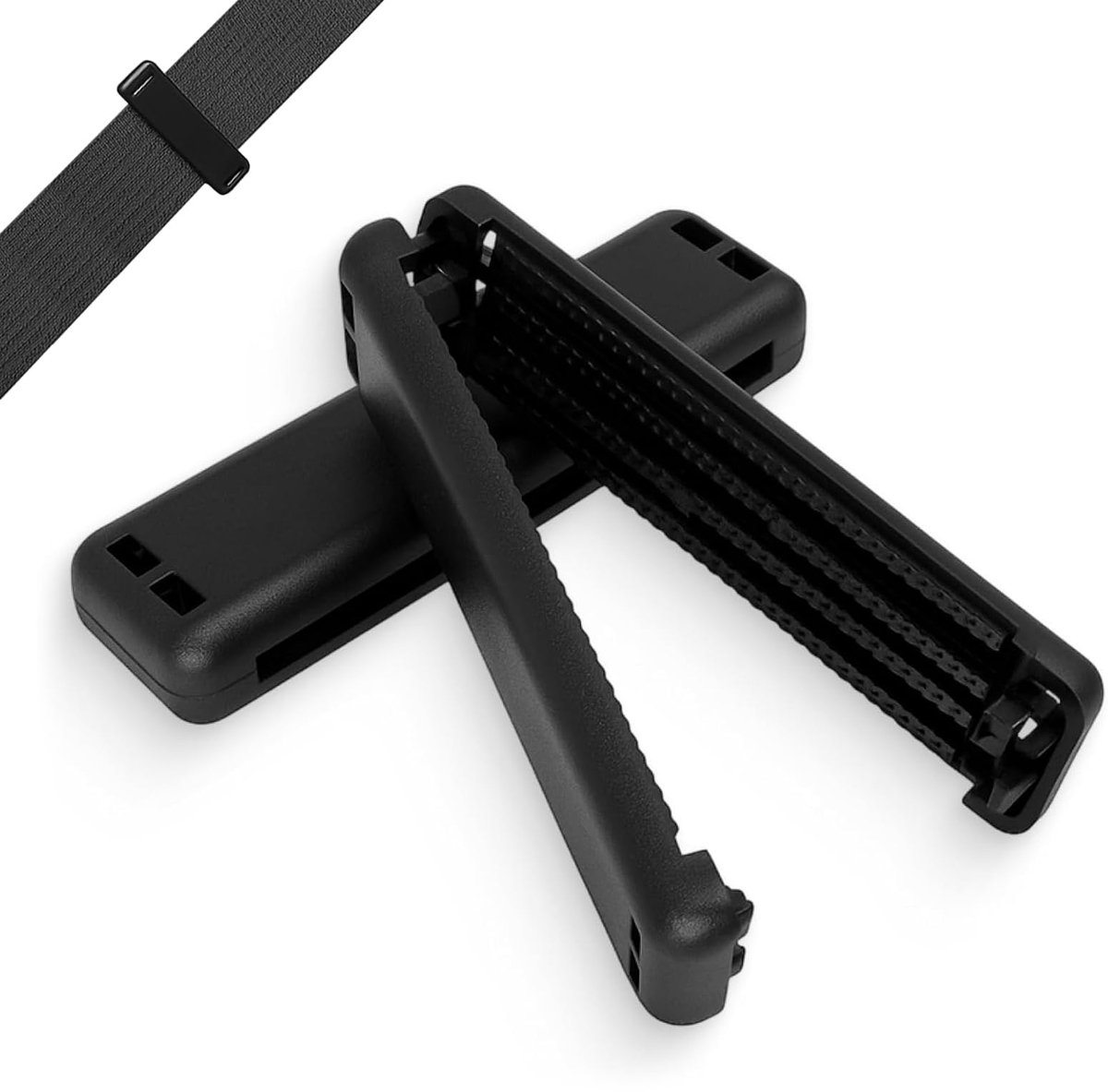 veiligheidsgordelclip 2 stuks - universele gordelversteller - comfortabele riemclip - meer rijcomfort - ShopVlot