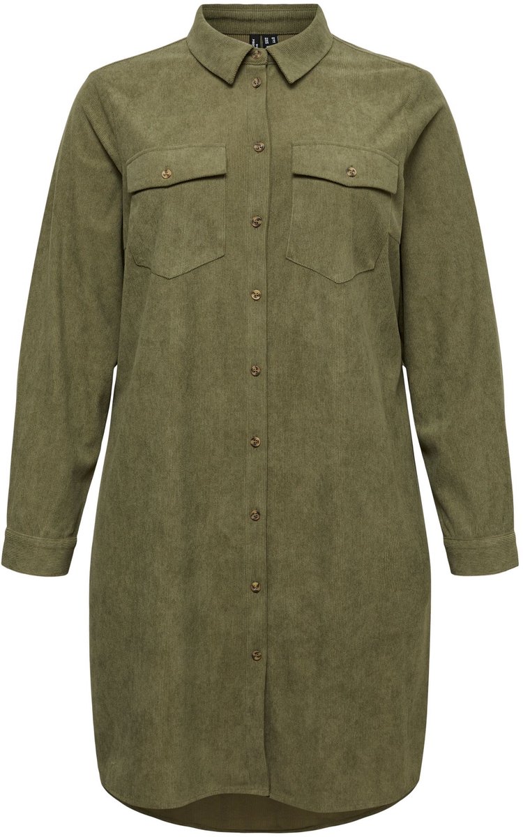 Vero Moda Curve Blousejurk VMCVILJA Korte jurk