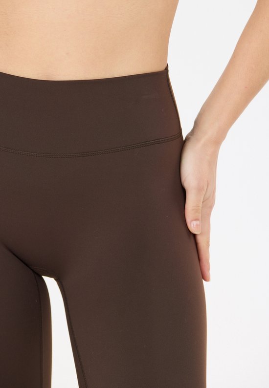ATHLECIA - emarri w tights - Lange trainingslegging dames - Donkerbruin — afbeelding 5