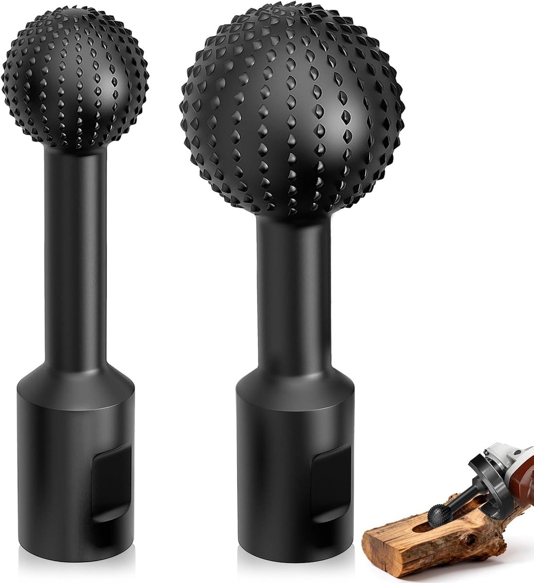 Kogelfrees voor hout 40 mm en 25 mm - Perfect voor graveren, slijpen en bewerken van hout met haakse slijpmachines