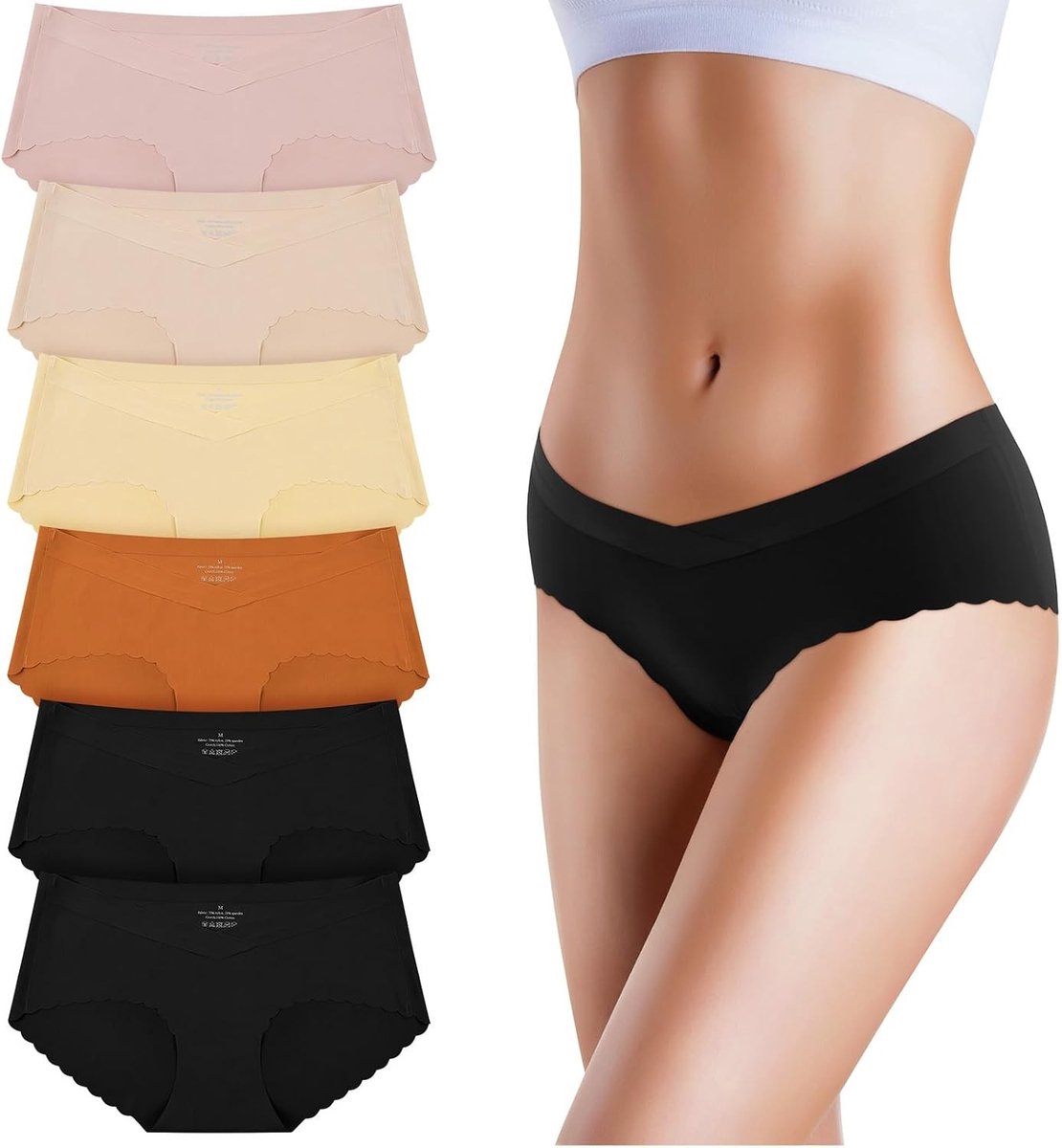 Ademende katoenen hipster slipjes voor dames, zachte en comfortabele ondergoed voor dagelijks gebruik, rekbare lage taille slips