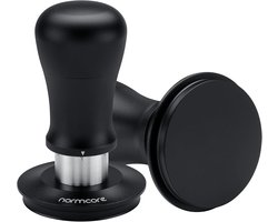 Koffietamper 58 mm met Verstelbare Drukinstellingen, Tri-Spring Technologie en Titanium Coating voor Perfecte Espresso Bereiding
