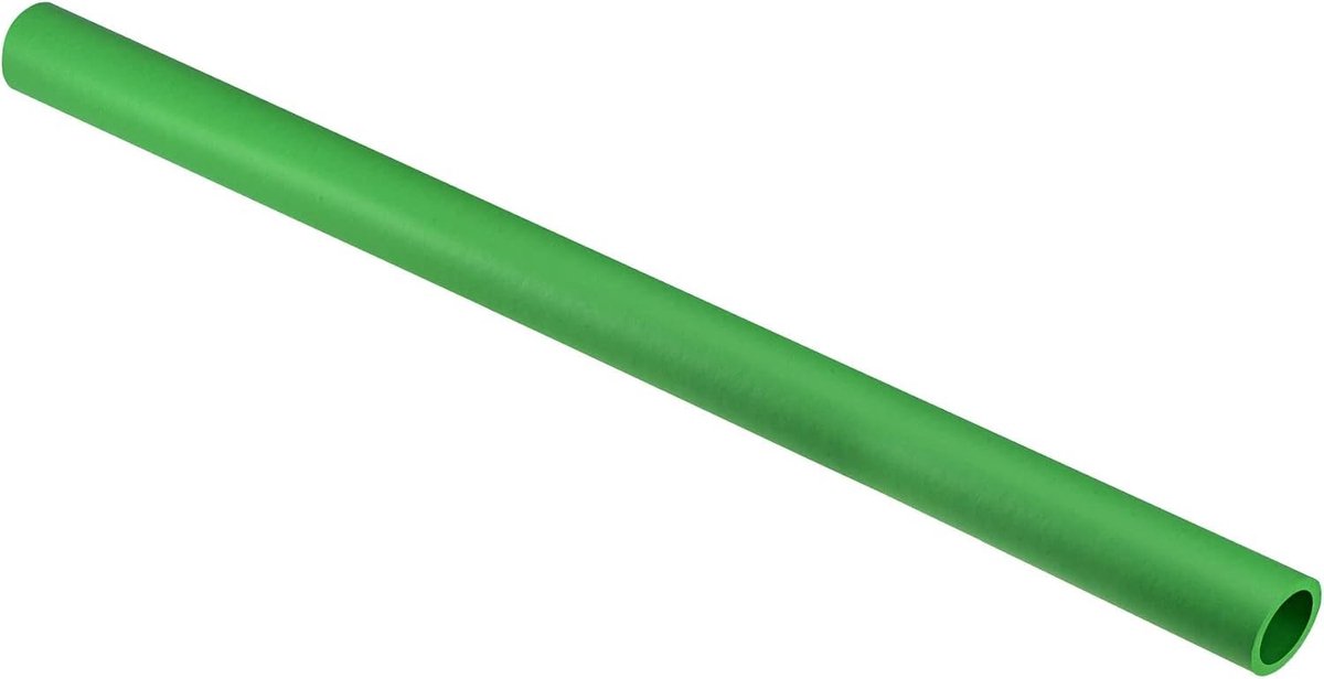 Foam Grip Tubing Handgrepen 1"(25mm) ID 3/16"(5mm) Wanddikte 20" Groen Antislip voor Fitness en Gereedschapshandvatten
