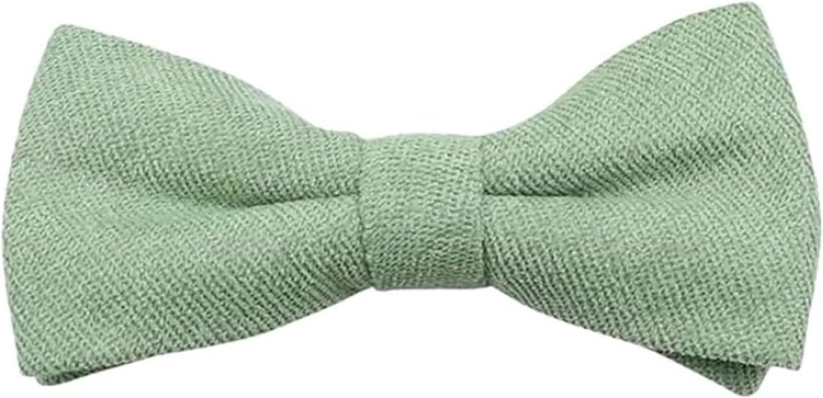 Stijlvolle Verstelbare Strikdas voor Mannen in Effen Kleuren - Perfect voor Verjaardagen, Bruiloften en Formele Gelegenheden