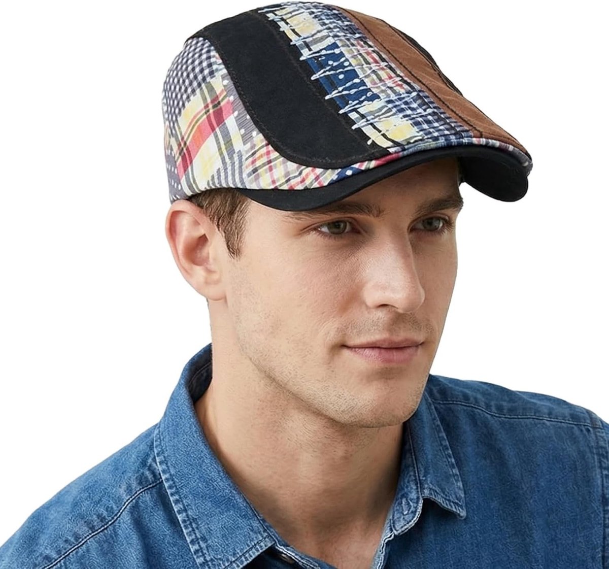 Stijlvolle Unisex Flat Cap voor Mannen en Vrouwen - Gatsby, Newsboy en Golf Cap in Diverse Kleuren