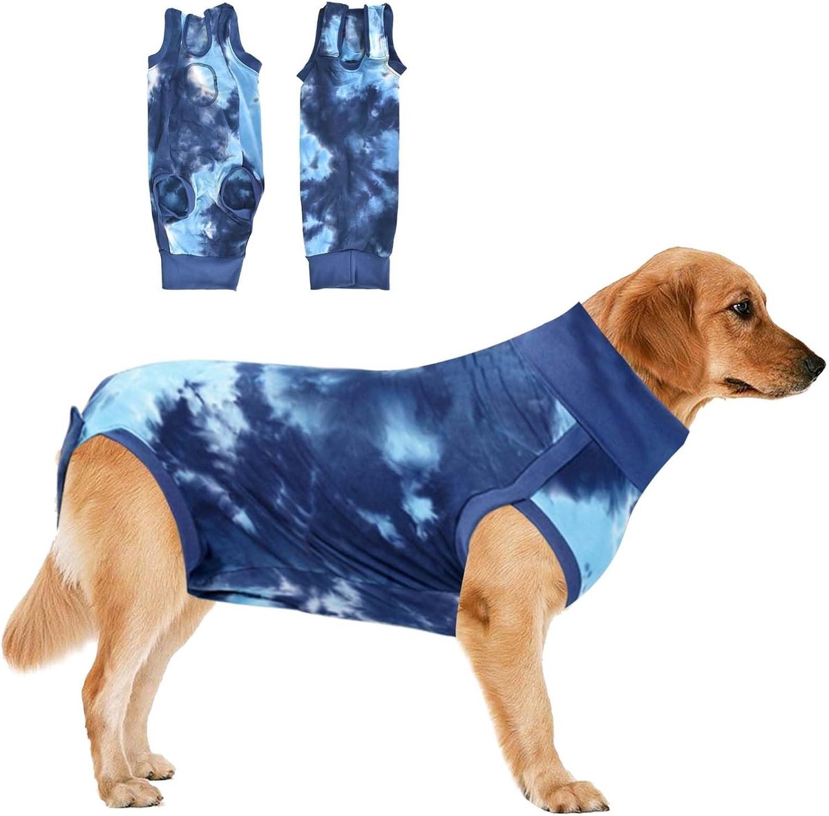 Hondensuit voor Dieren - Abdominale Wondbeschermer, Medische Kleding voor Puppy’s, Anti-Likken Postoperatieve Vest voor Castratie en Herstel