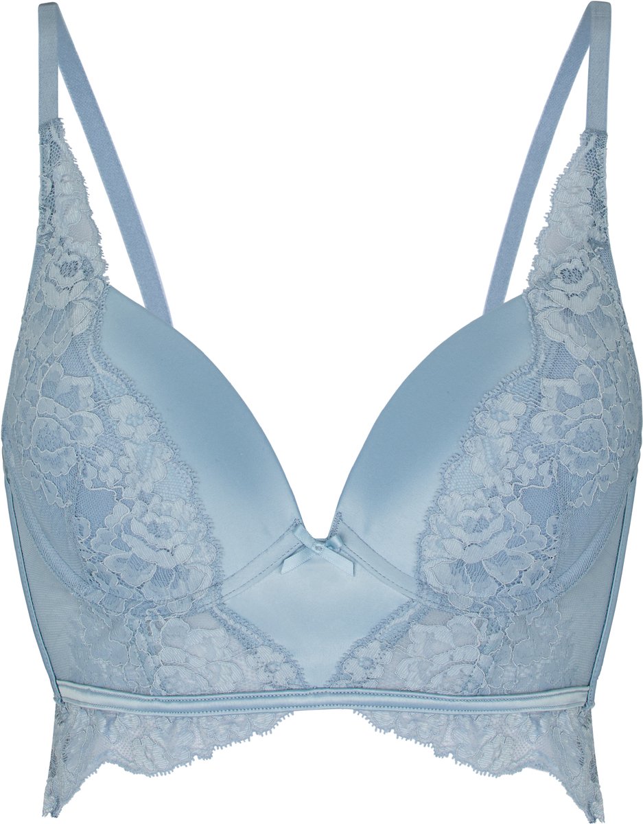 Hunkemöller Push-Up Longline Bra Rosie Blauw