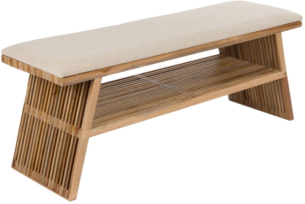 Bank van Teakhout - 110x34x40