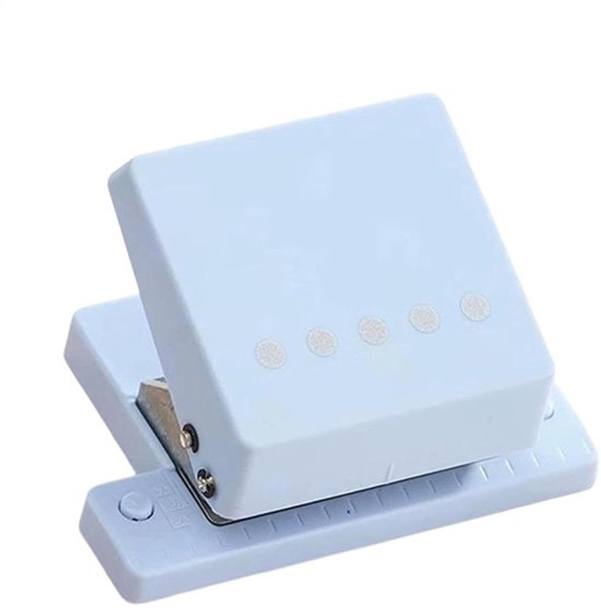 Mini Perforator - Handperforator Ringbinding - Scrapbooking Kaarten Maken - Nauwkeurige Gaten 5mm - 10 x 7 x 2 cm