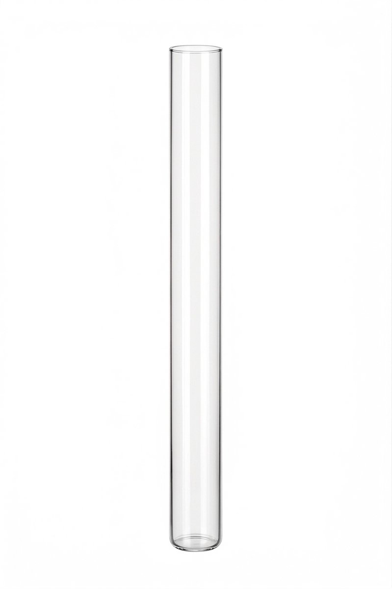 Pelletkachel Cilinder Glas - 150cm | Solaro | Flamesa®
