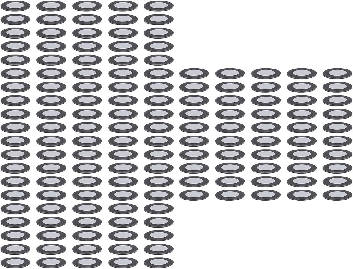 150 Stuks Reflecterende Magnetische Doelen voor Nauwkeurige 3D Scanning en Optische Tracking met Hoge Reflectiviteit en Stabiliteit