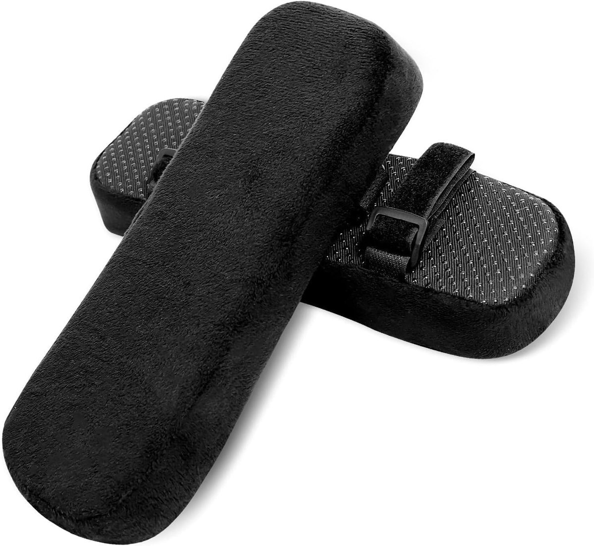 Set van 2 Ergonomische Armsteun Kussens voor Bureaustoelen met Gel Geheugenfoam voor Drukverlichting van de Ellebogen