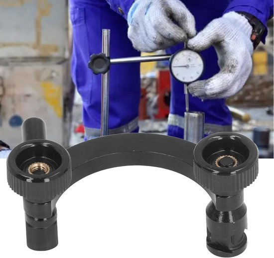 Duurzame Stalen Dial Gauge Houder met Steunstand voor Precisie Metingen en Testindicatoren — afbeelding 3