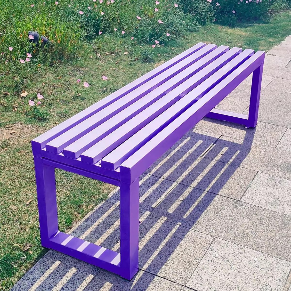 Buitenbank - Weerbestendig - Paars - 180cm