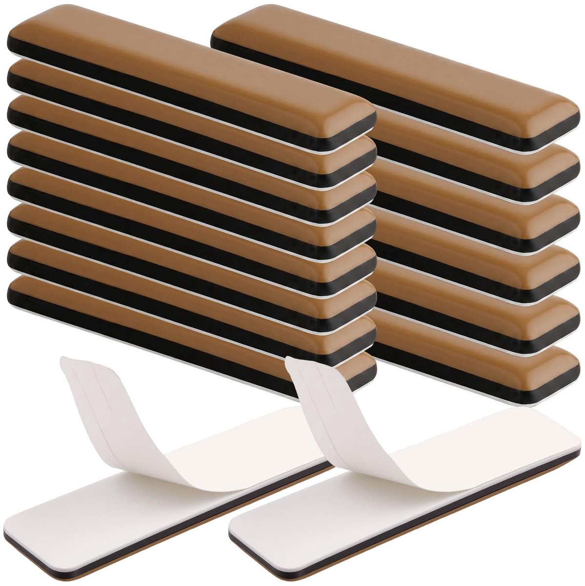 Teflon Glides Zelfklevend - 16 Stuks Oranje