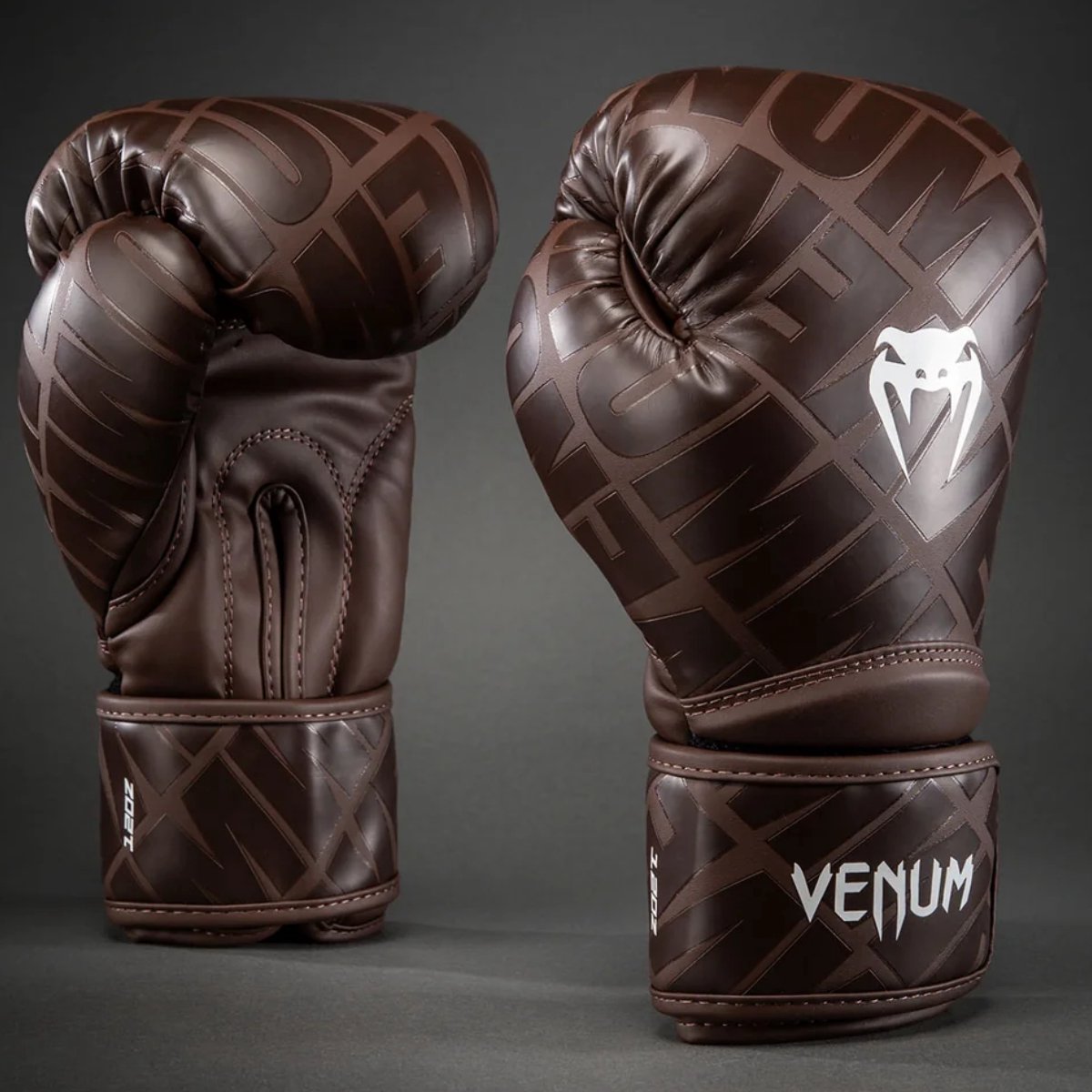 Venum Contender 1.5 XT 3D Bokshandschoenen – Donkerbruin – Boksen en Kickboksen - 14 OZ