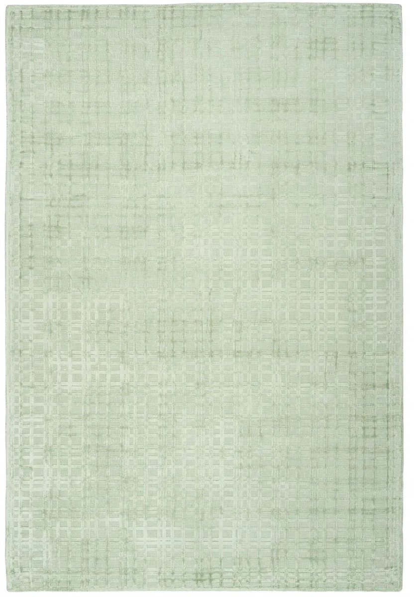 Dutch XXL Laagpolig Vloerkleed | Tapijt | Karma | Blokken | Mint | 200x290 cm