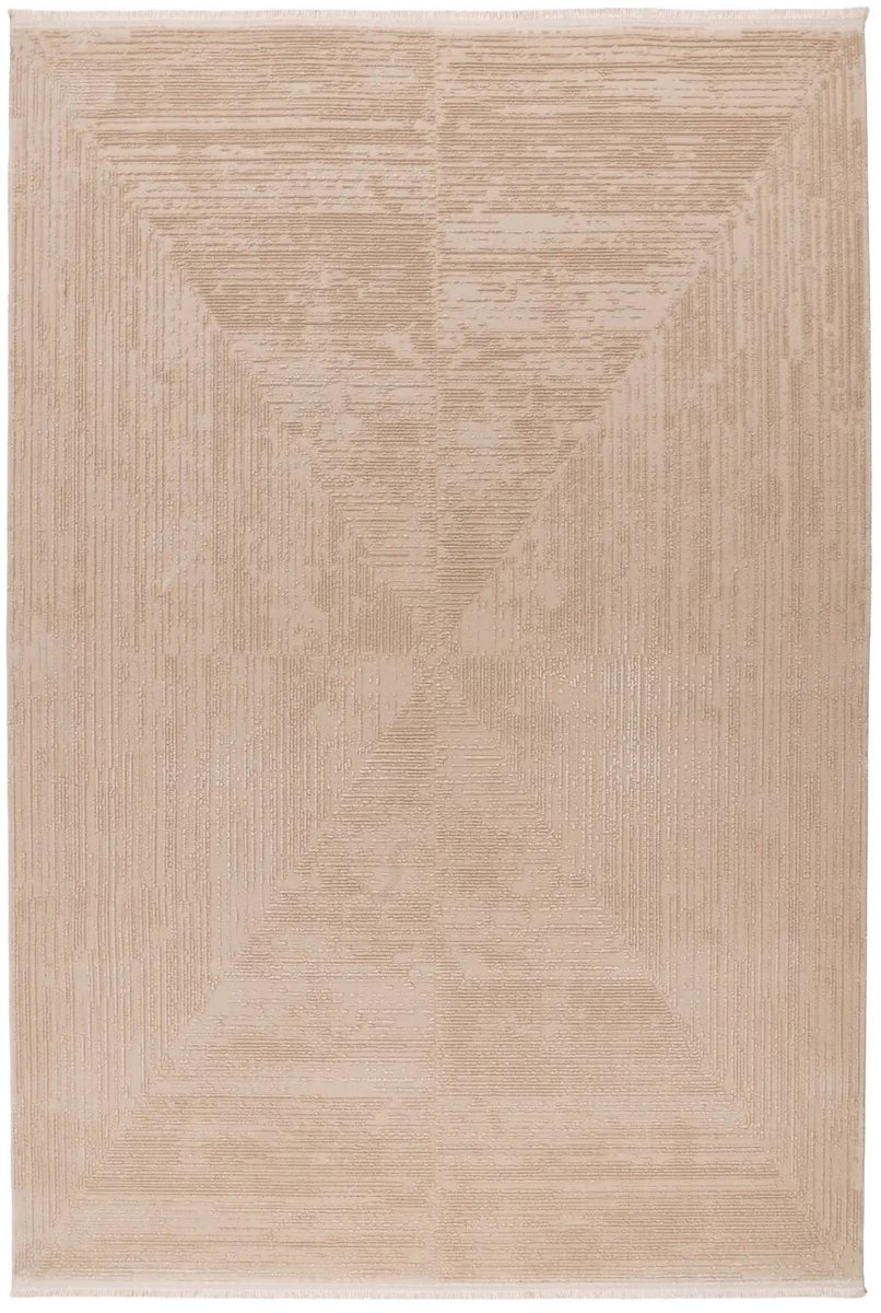 Dutch XXL Scandinavisch Vloerkleed | Tapijt | Verona | Lijnen | Beige, foto 2