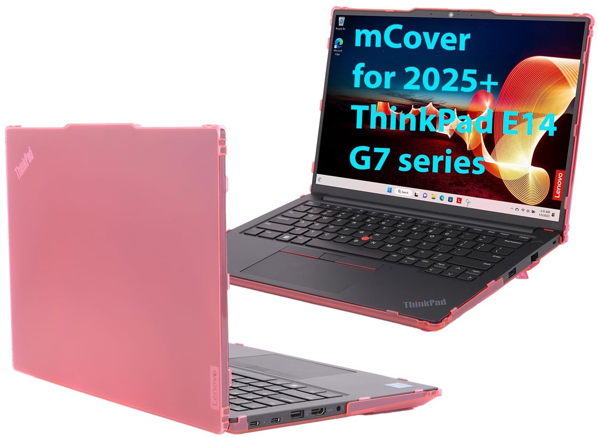 Hard Case voor Lenovo ThinkPad E14 Gen 7 - roze