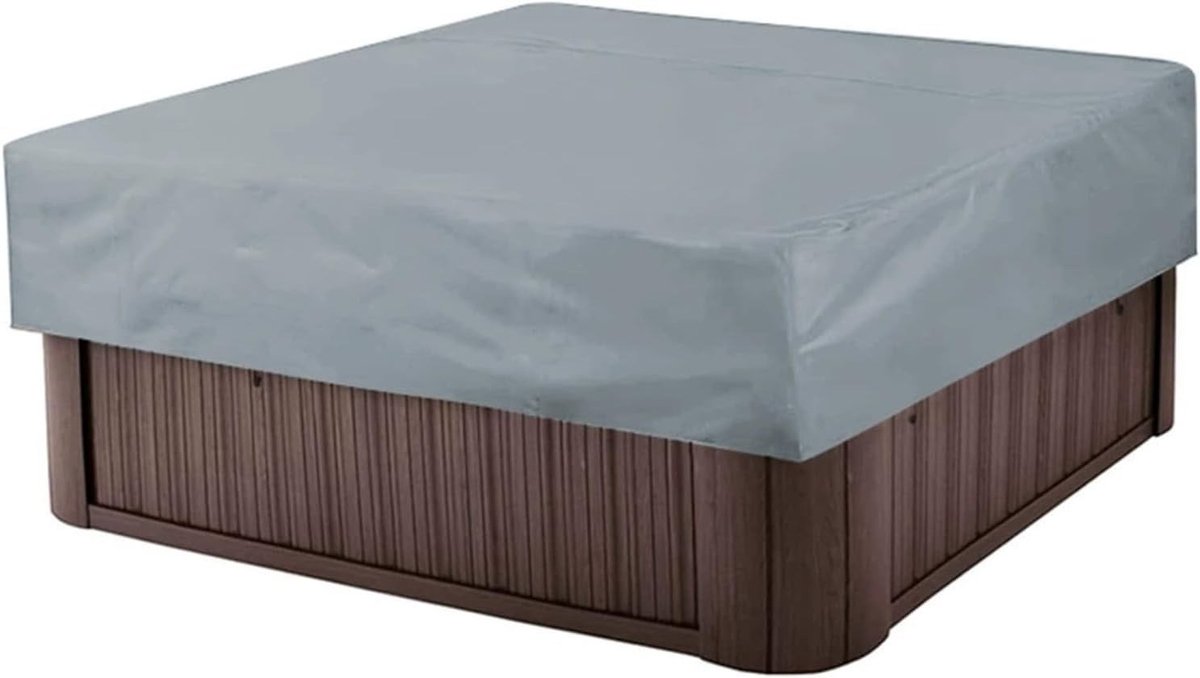 Zwembad Cover - Waterdichte Bescherming voor Vierkante Spa 220 x 220 x 30 cm