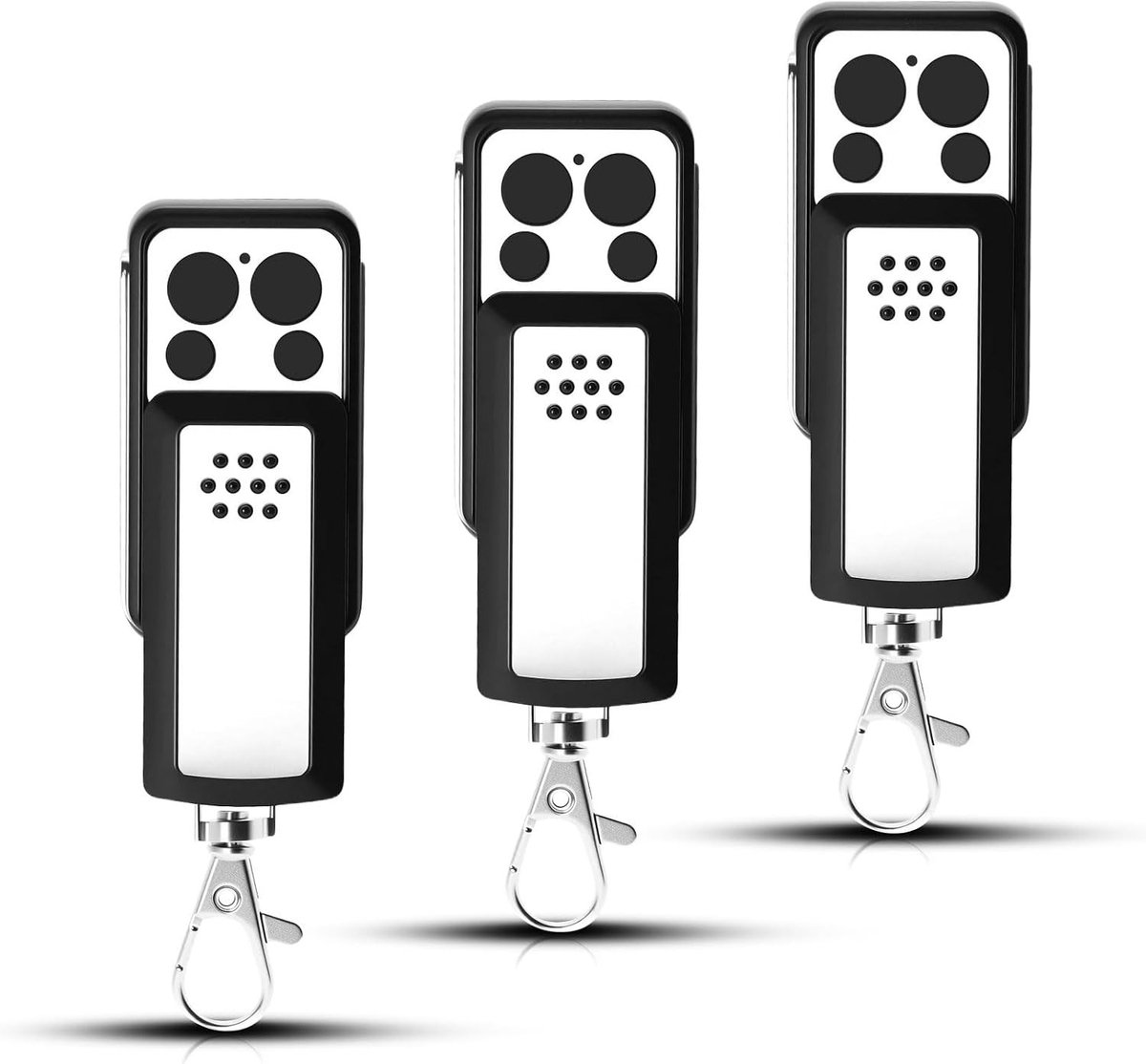 Remote controls voor poortmotor – compatibel met diverse modellen – Compact ontwerp, 4 kanalen, stabiel signaal, eenvoudig te klonen, ideaal voor toegangssystemen