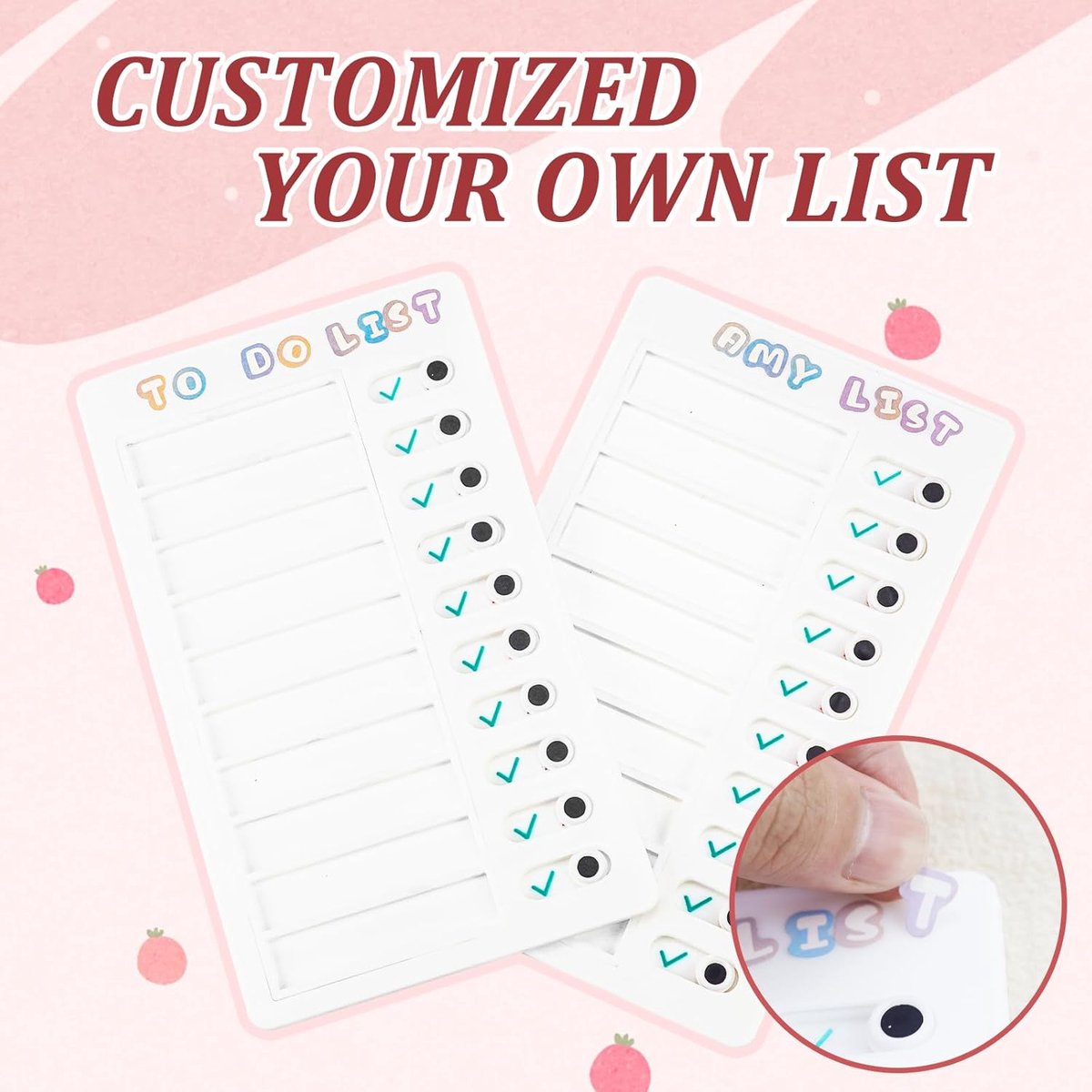 To Do List Planner Set - 2 Stuks Herbruikbare Checklist Borden