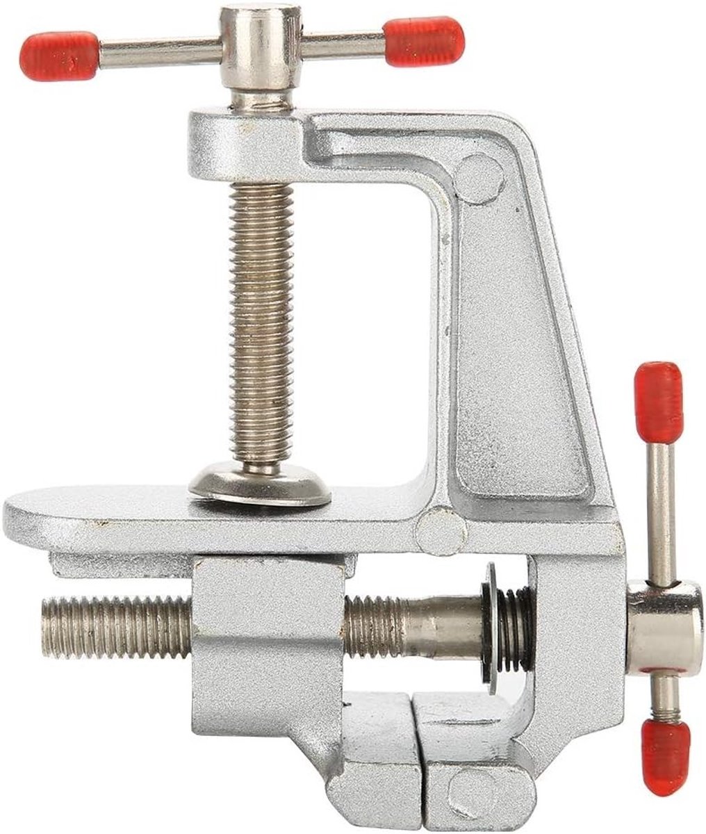 Draagbare Mini Tafelklem voor Hobbyisten - Kleine Vise voor Sieraden en Klussen met Gereedschap