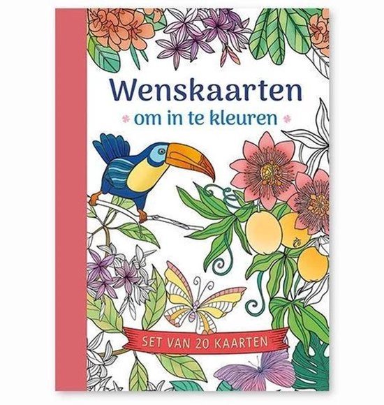 Wenskaarten om in te kleuren