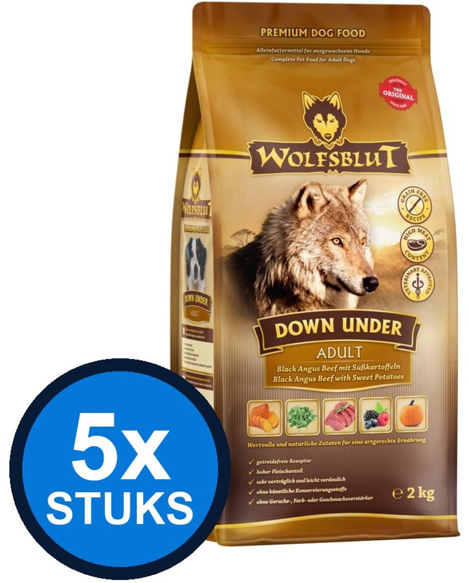 Wolfsblut Wolfsblut - Adult Down Under - Hondenvoer Droogvoer - 2 kg