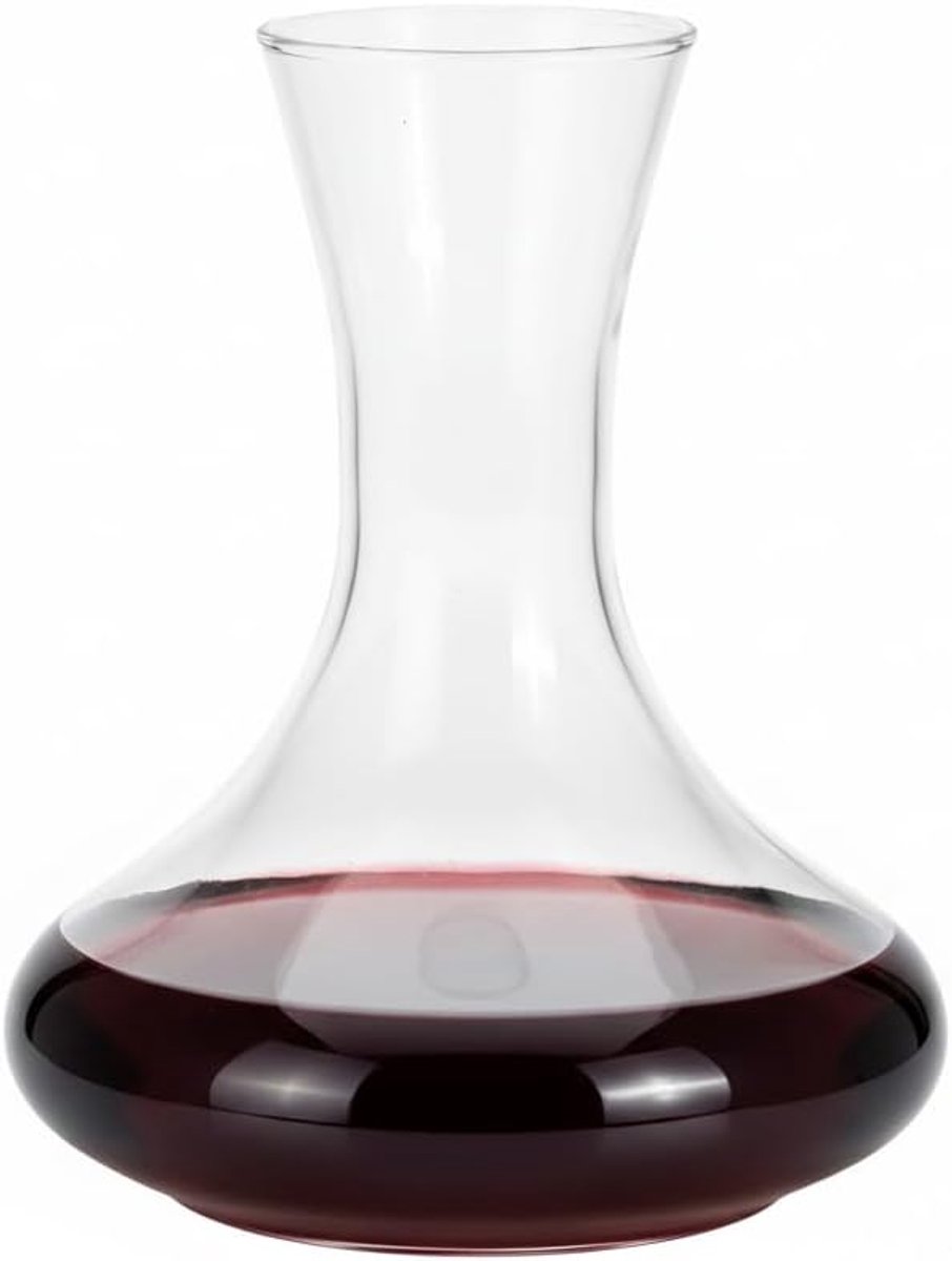 Thijox - Decanteerkaraf Glas 1.4 Liter - Elegante Wijnkaraf voor Perfecte Smaakbeleving - Ideaal voor Feest, Diner en Keuken