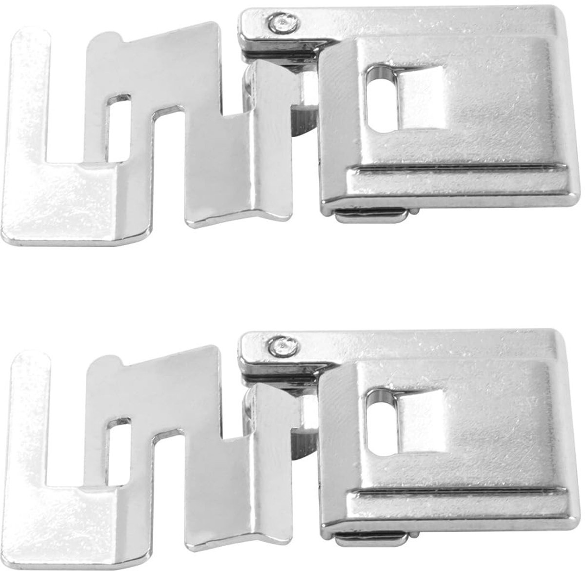 Dailygoods - Elastische stoffen persvoet, veelzijdige accessoire voor huishoudelijke naaimachines voor multifunctionele naaitaken