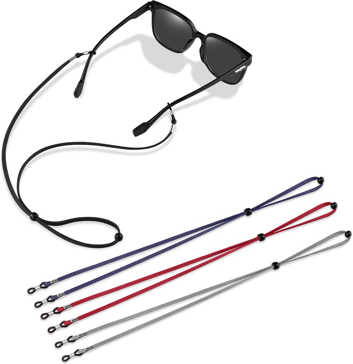 Brilkoord 3-delige set - Brilketting voor dames en heren - Stijlvol en praktisch - Houd je bril veilig - SnelShoppen