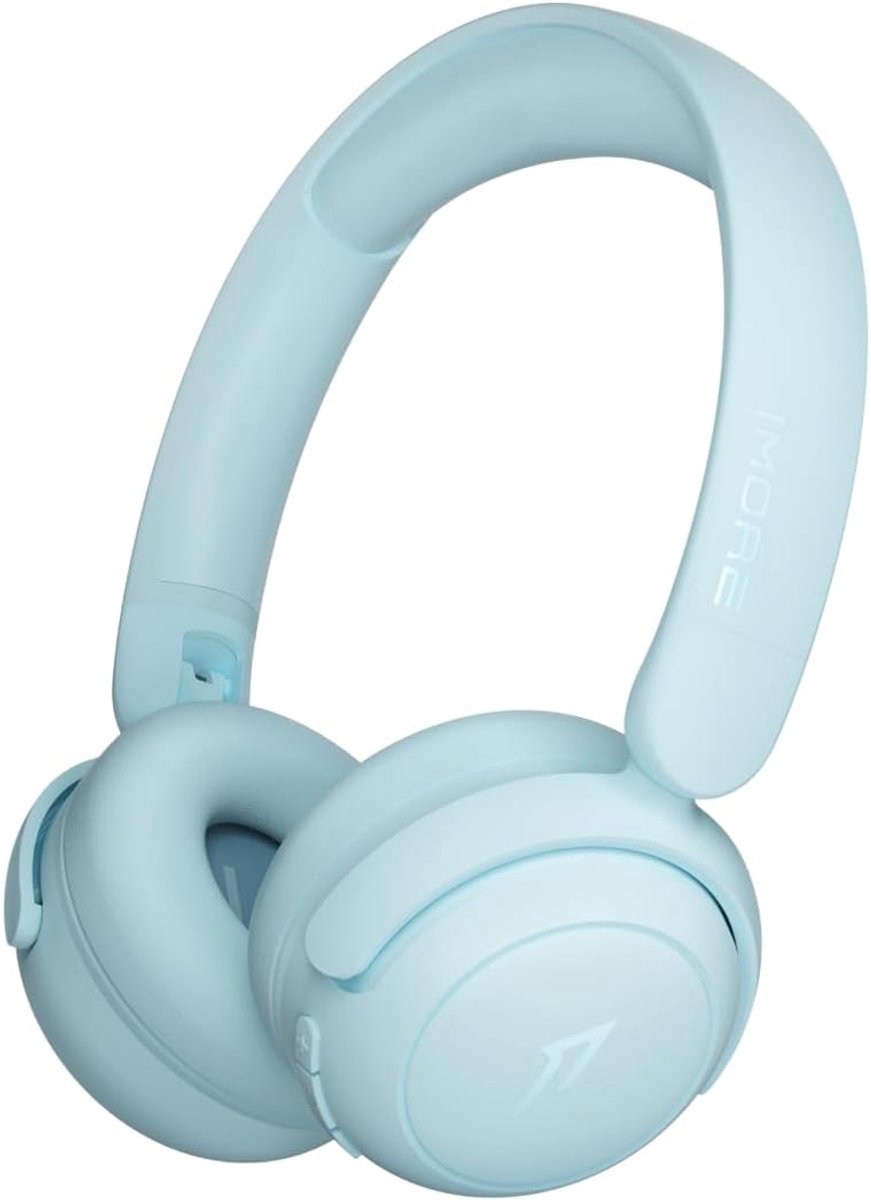 Thijox - Draadloze Bluetooth hoofdtelefoon voor kinderen, lichte over-ear hoofdtelefoon met 75/85/90 dB volumegrens, 65 uur speeltijd, Bluetooth 5.3,