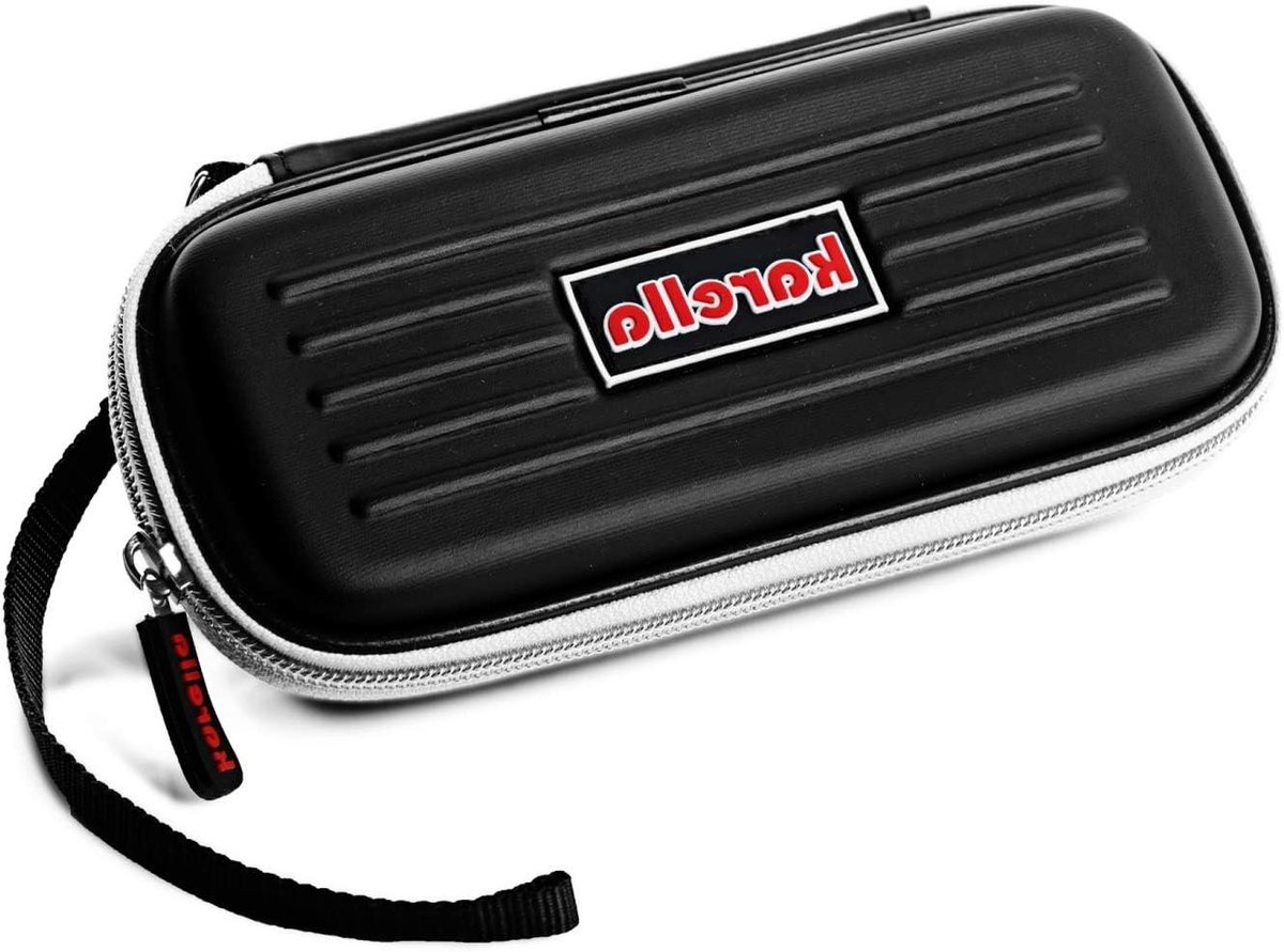 Darttas - Dartcase - Darts Opbergen - Rigide Buitenmateriaal - 18 x 8 x 4 cm - Zwart
