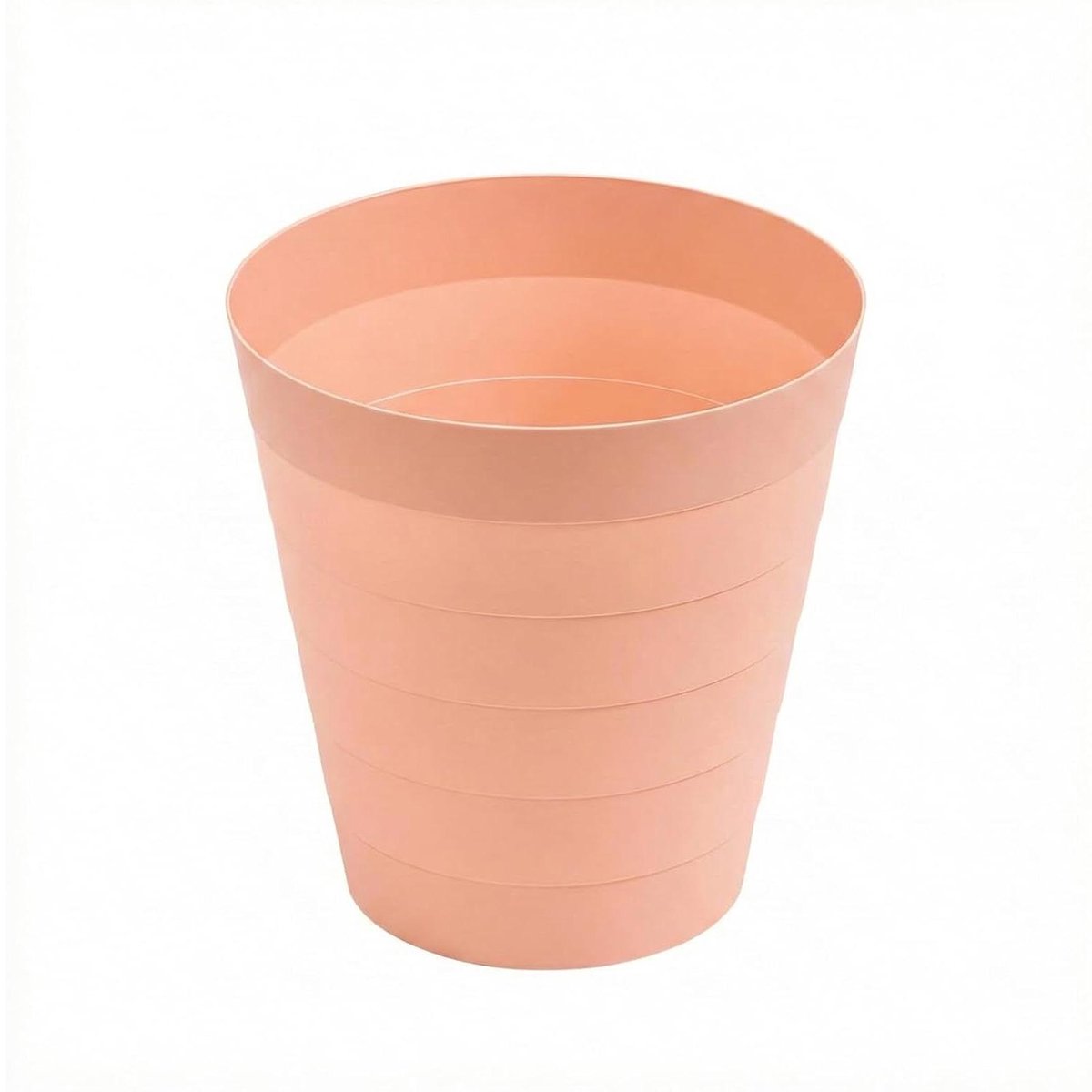 Papiermand Prullenbak - Papieremmer Vuilnisbak - Kantoor Thuis - Compact Ontwerp - 9 Liter - Abrikoos