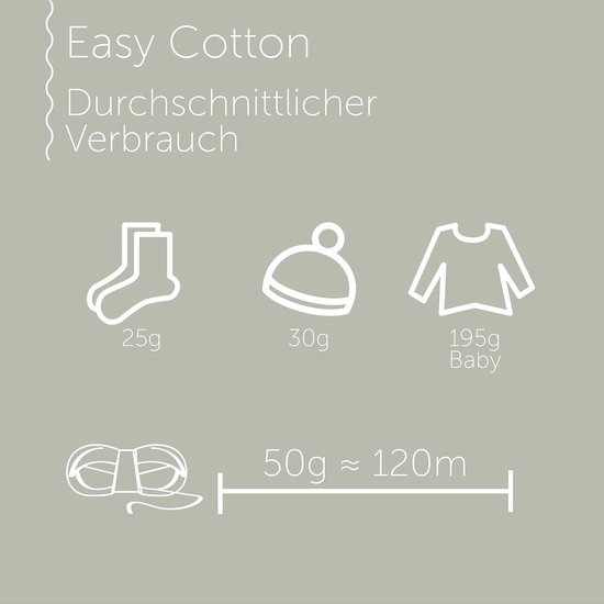 Zacht Katoenen Brei- en Haakgaren Oudroze voor Babykleding en Speelgoed van Merkloos — afbeelding 3
