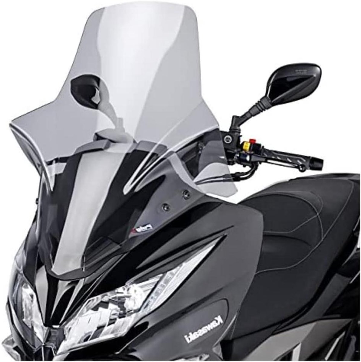 Motor Windscherm - Kuipruit Deflector - Rijcomfort Vergroten - Smoke Kleur - 67 cm - Getint