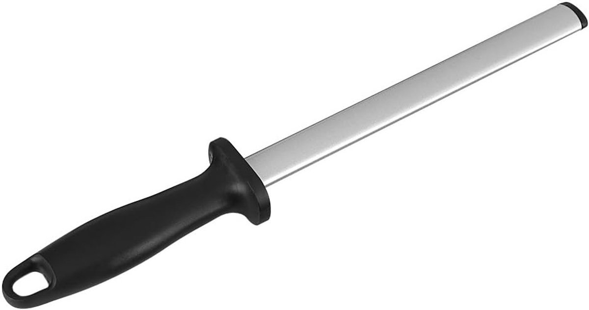 Professionele 8 Inch Diamant Slijpstang voor het Slijpen van Koks- en Slagersmessen, Extra Fijn en Ovalen Ontwerp voor Optimale Precisie