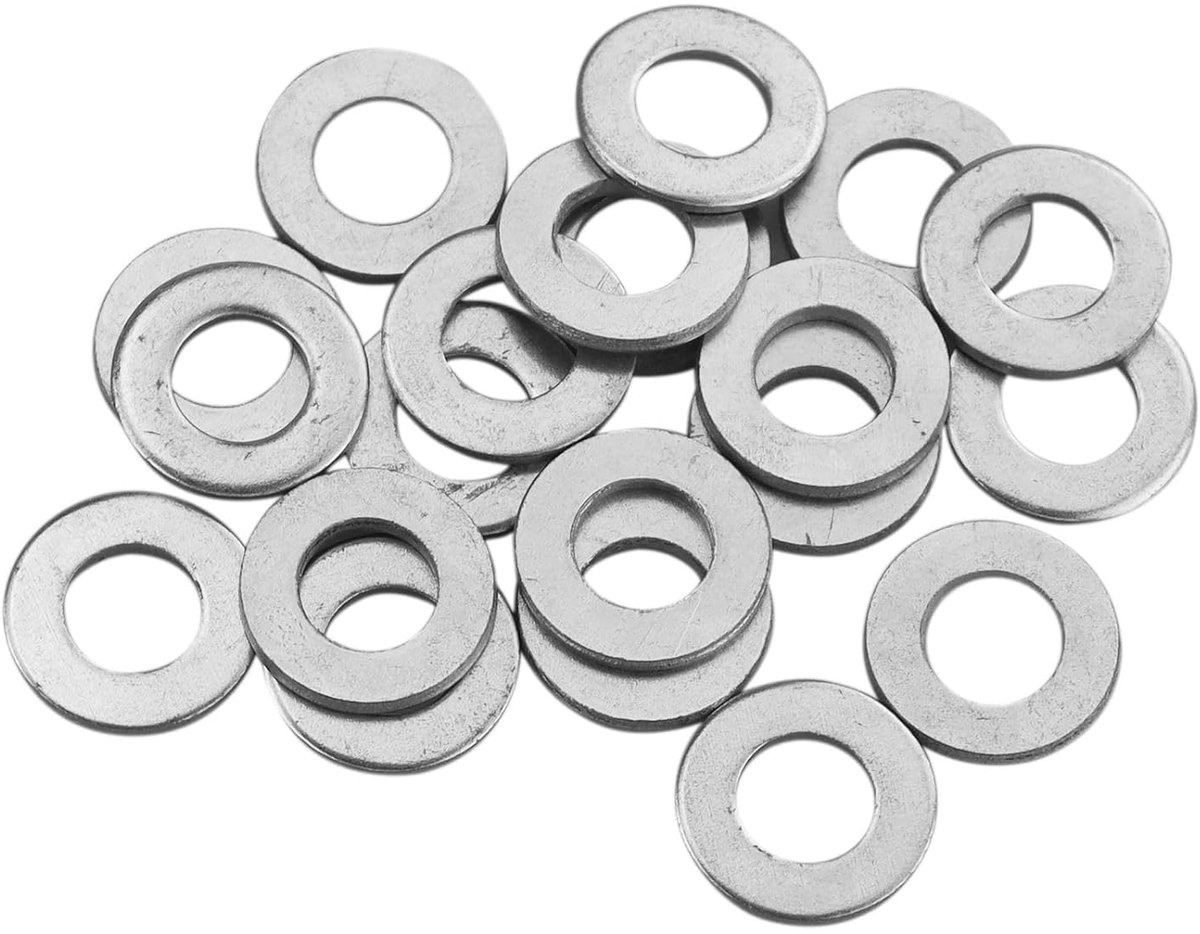 Ringen M8 x 15 mm plat (dikte 1,5 mm) van roestvrij staal M8 reparatieschijf voor schroeven en bouten