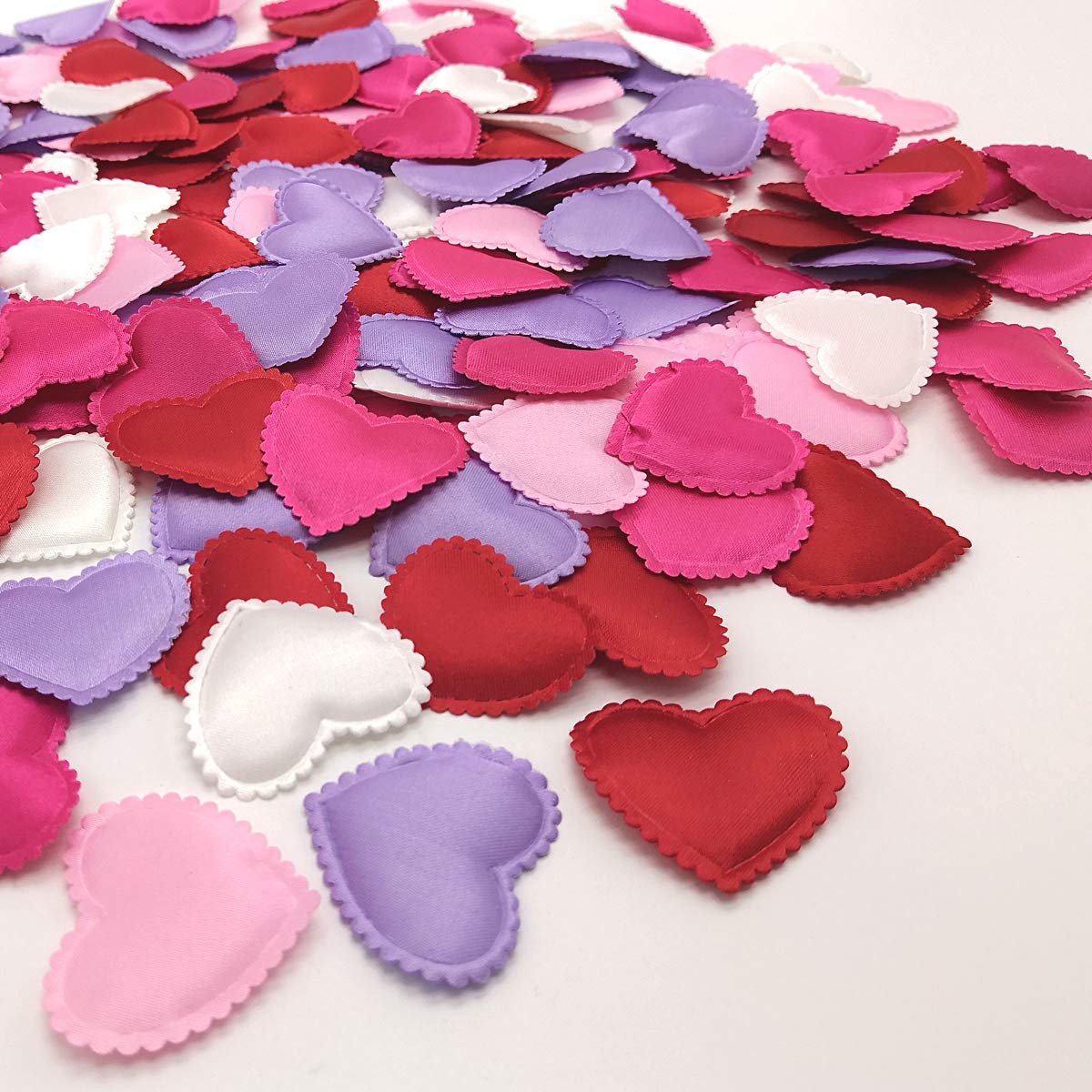 Hart confetti decoratie - romantische decoratie voor Valentijnsdag, Moederdag, Verjaardag, Verjaardag, Thanksgiving, Kerstmis, Nieuwjaar (Mix)