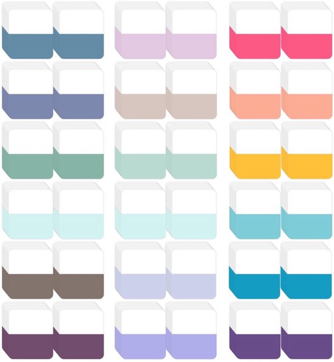 Dailygoody - Zelfklevende Tabs - Tab-Marker - Ideaal voor Organisatie