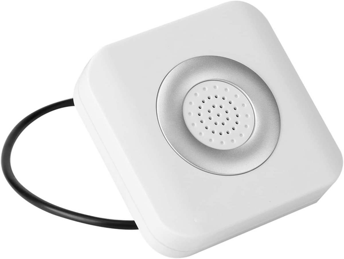 Mini Deurbel Chime - Bedrade Deurbel - Thuis Beveiliging - 4 Core Dingdong Muziek - 12 Volt - Zwart