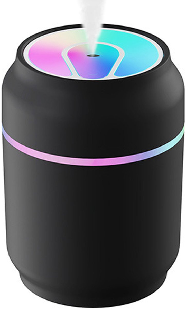 Mini Luchtbevochtiger, Koele Mist Draagbare Mini USB Luchtbevochtiger voor Planten, Auto, Babykamer met Automatische Uitschakeling, Stille Persoonlijke Luchtbevochtiger