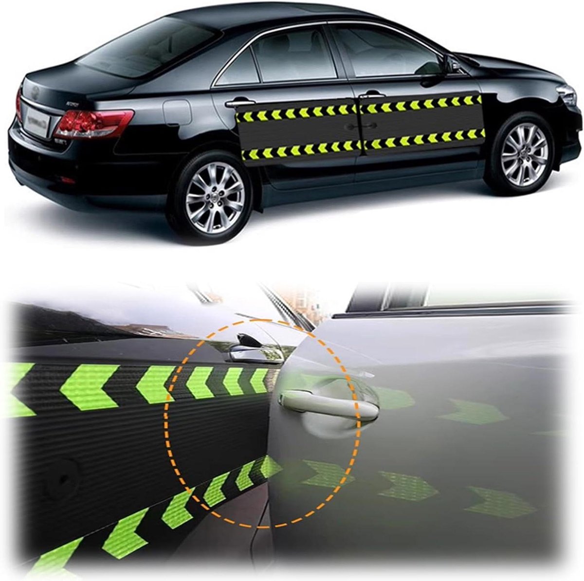 Autodeur Bescherming - Magnetische Pad - Voorkomt Schade - Flexibel Schuim - 80 x 40 cm - Zwart