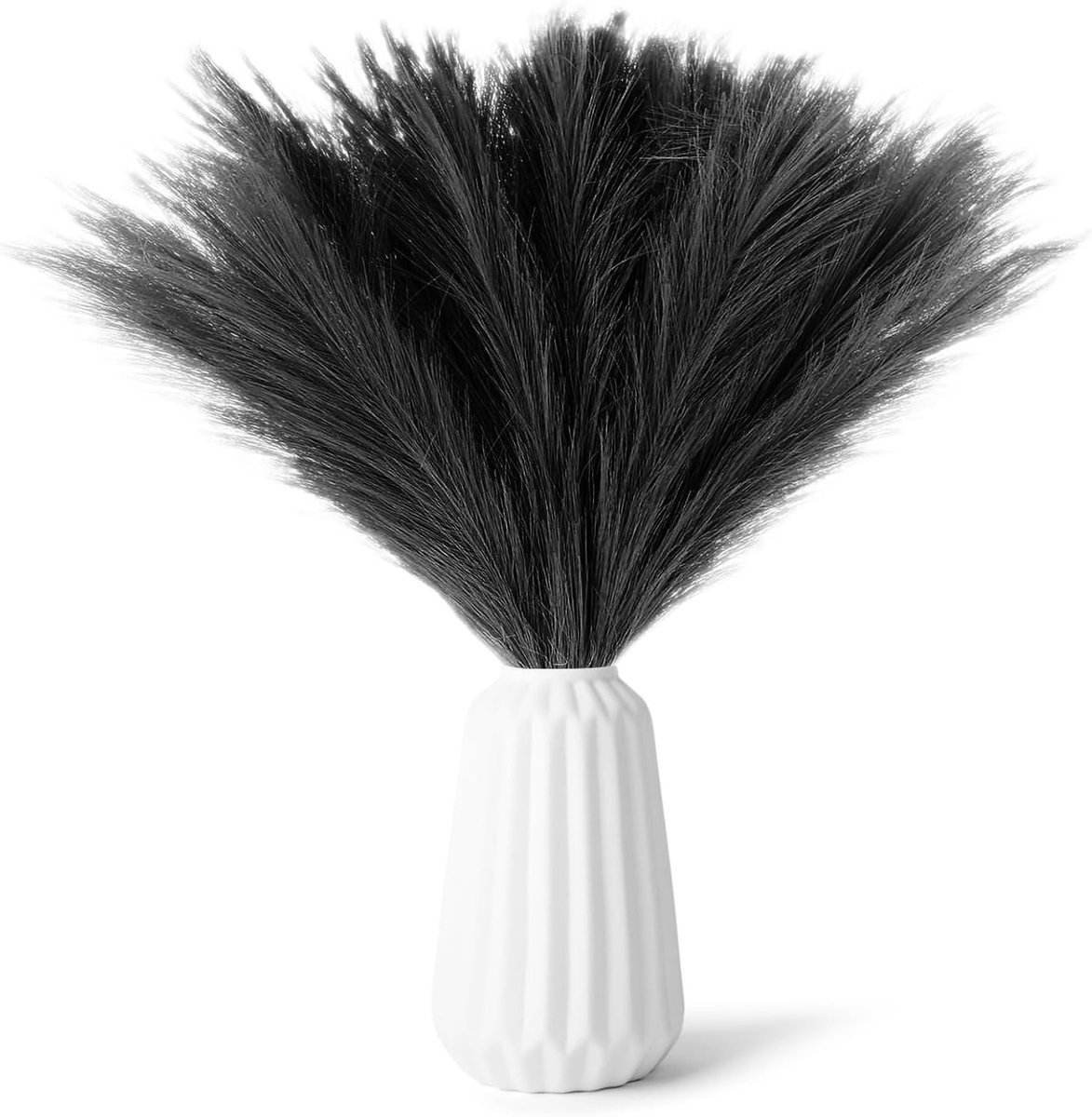 30 Stuks Gedroogde Pampas Gras Decoratie, Natuurlijke Droogbloemen, Boho Bloemstuk voor Bruiloft en Woonkamer Decoratie