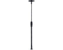 Brandhout Meetgereedschap - Brandhout Snijhulp - Brandhout Zagen - Telescopisch Verstelbaar - 40.6-66 cm - Zwart — afbeelding 2