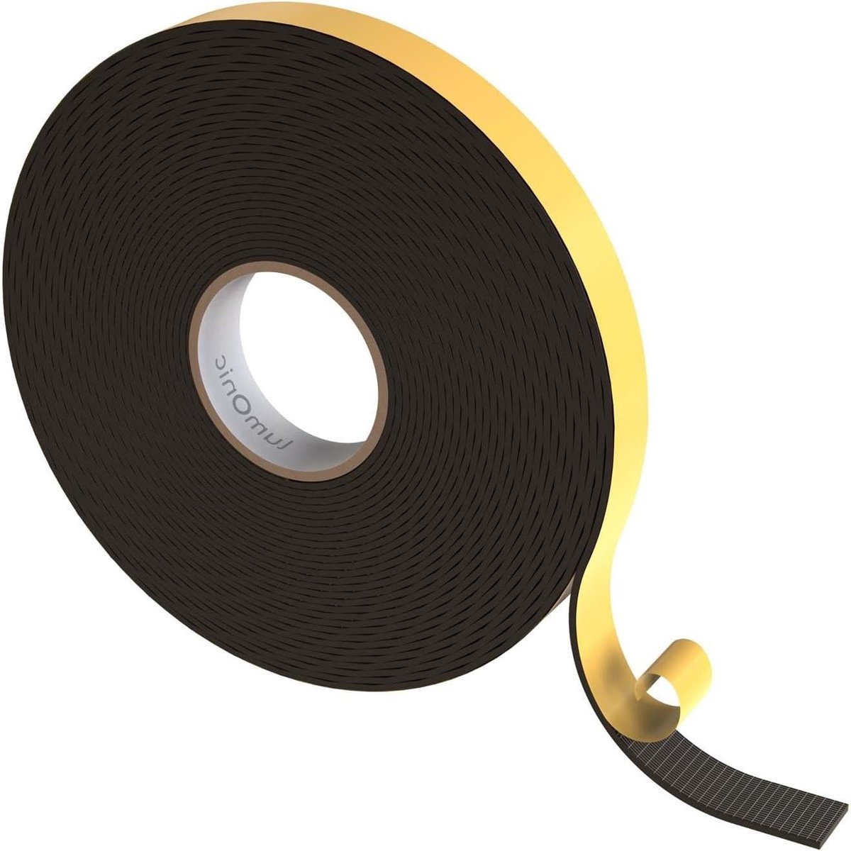 EPDM AfdichtingsTape - Schuimband Isolatie - Tochtwerend Maken - Zelfklevende Rubber - 10m x 20mm x 2mm - Zwart